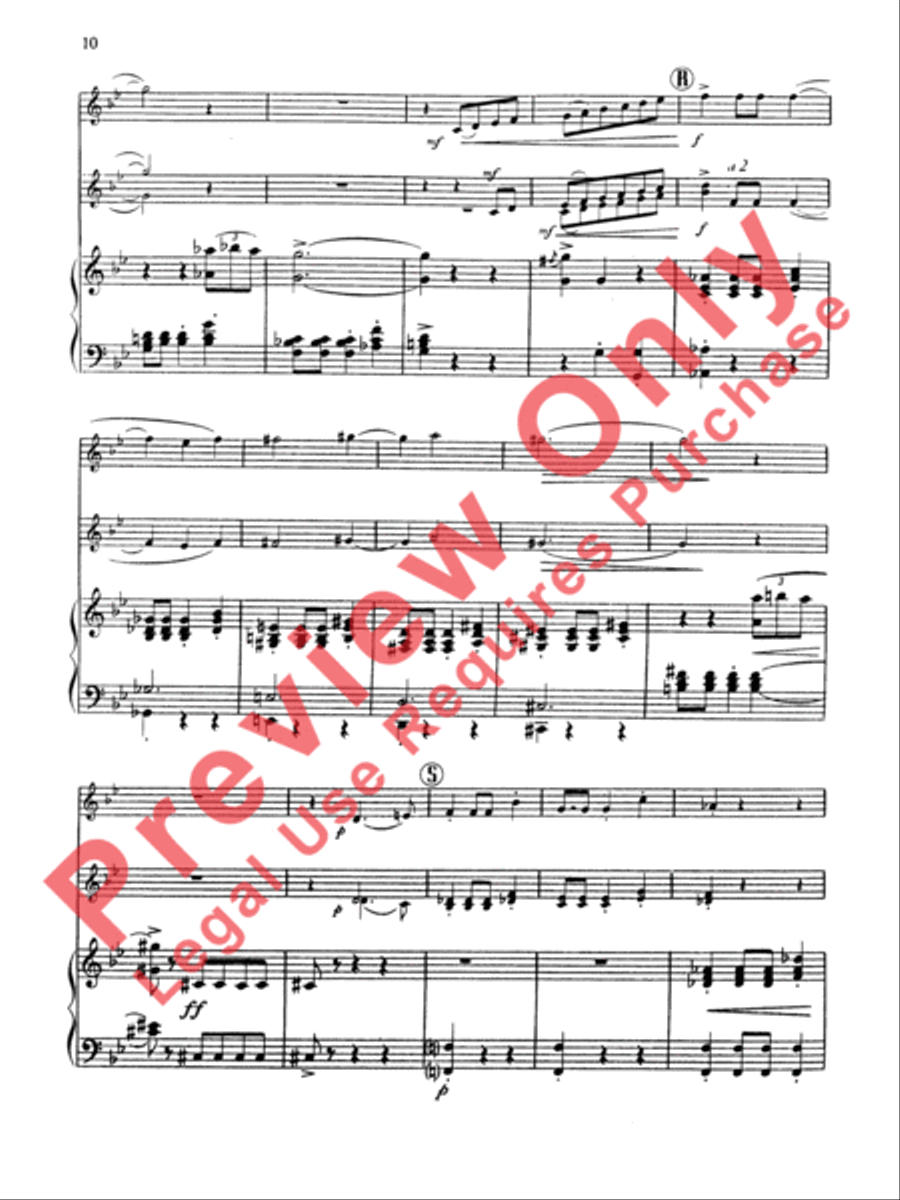 Trumpets of Spain Trumpet Trio scores gallery preview page 11