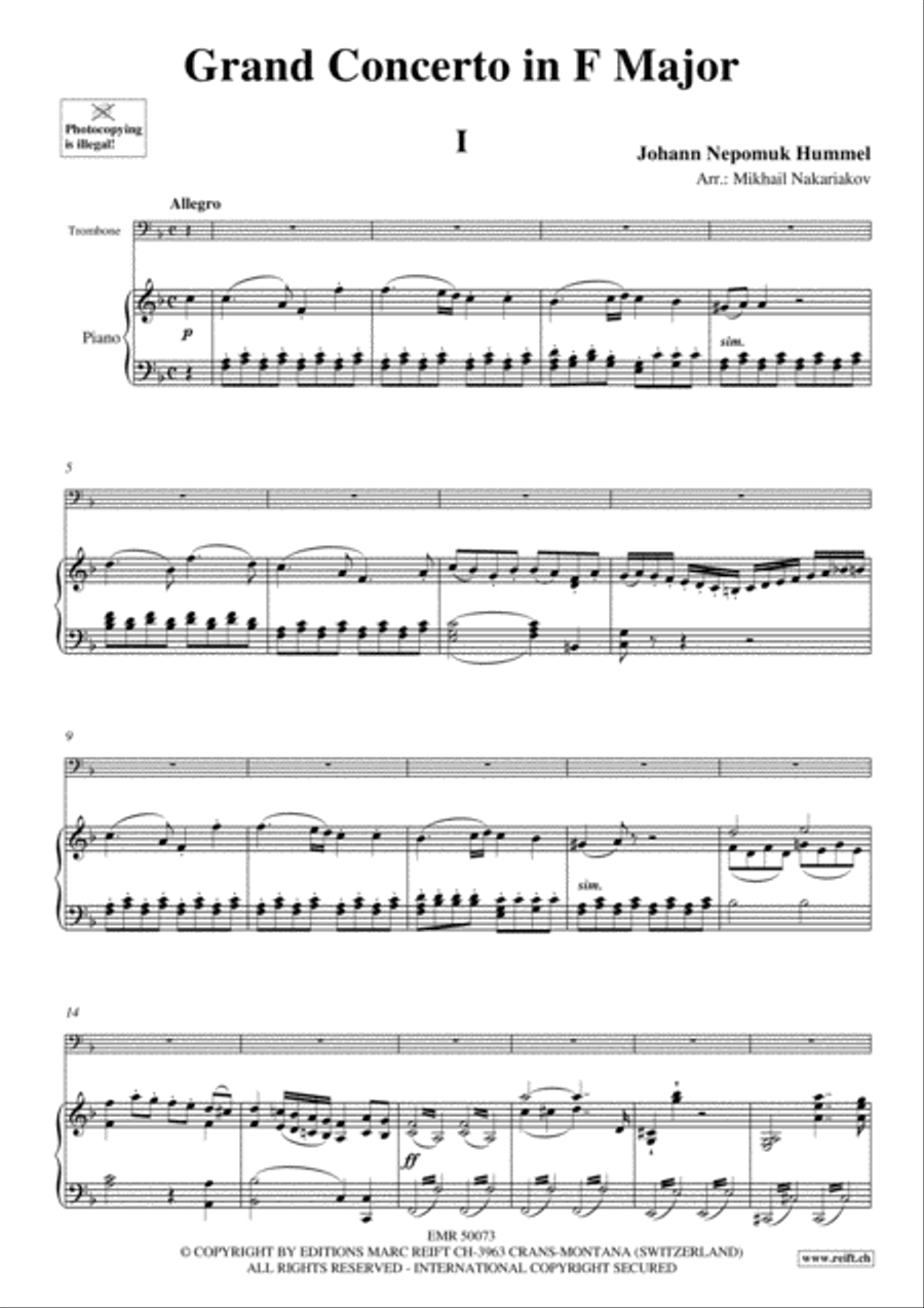 Grand Concerto Grand Concerto Piano Accompaniment scores gallery preview page 2