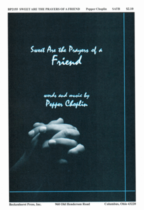 Book cover for Sweet Are The Prayers Of A Friend