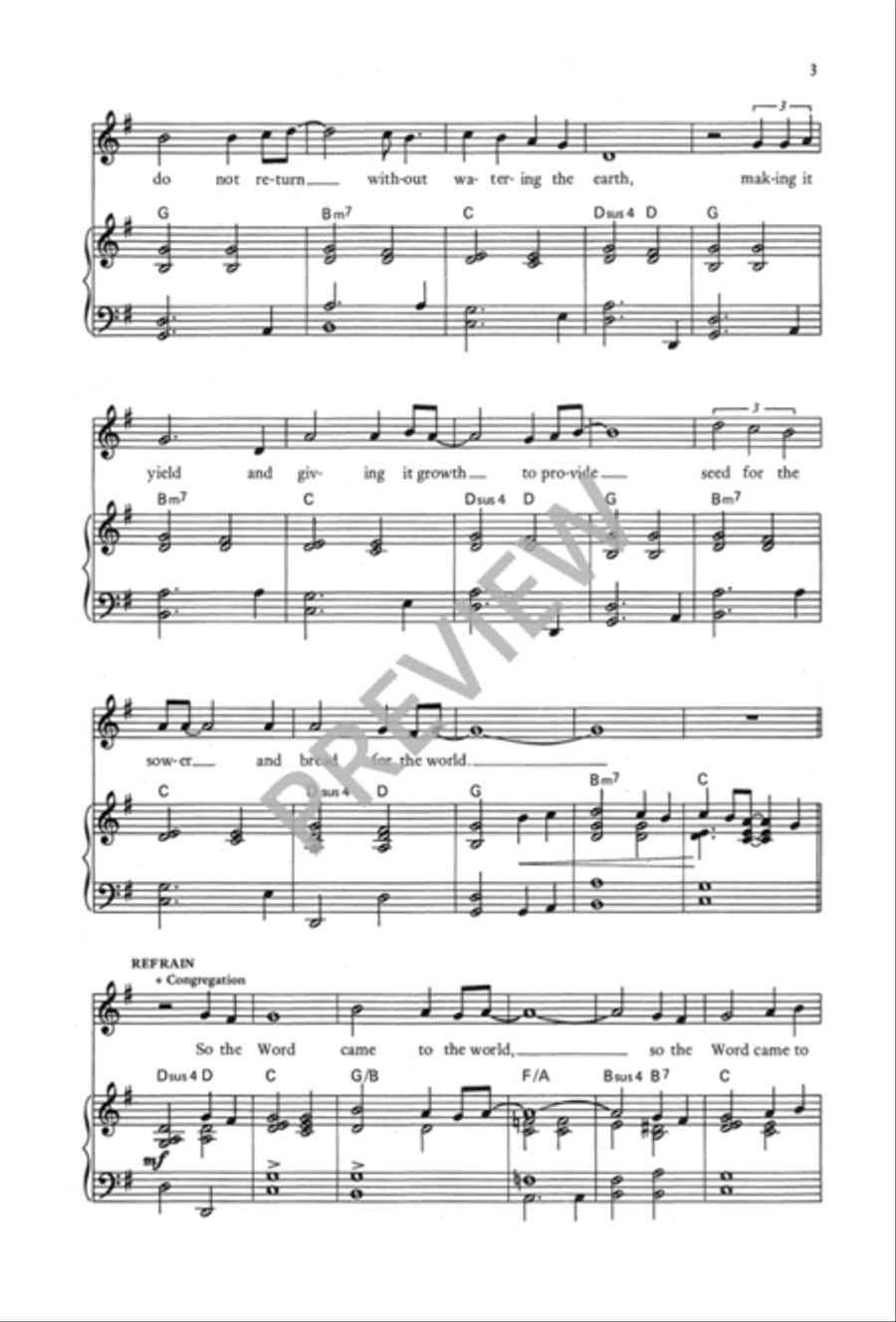 Sow the Word Sow the Word 3-Part scores gallery preview page 4
