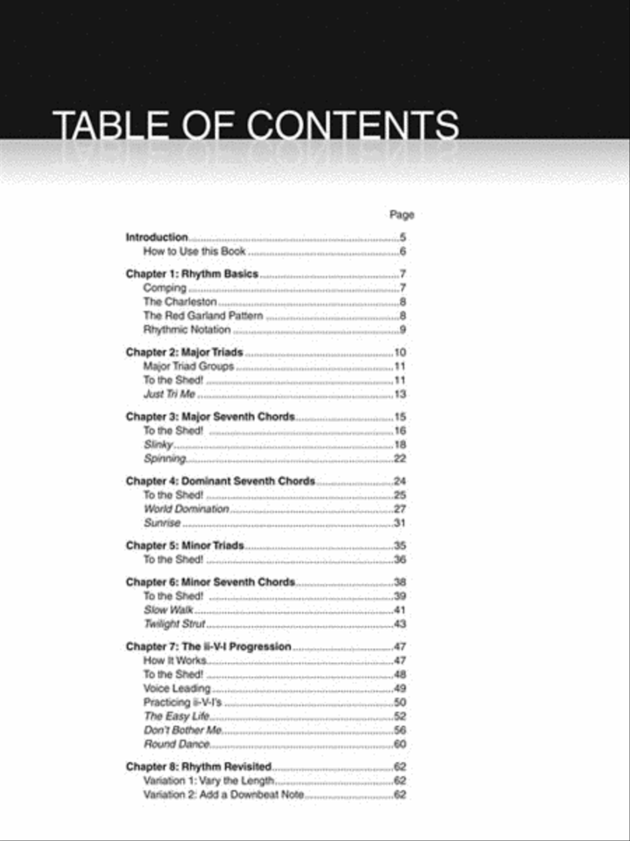 <br>Sheet music extract