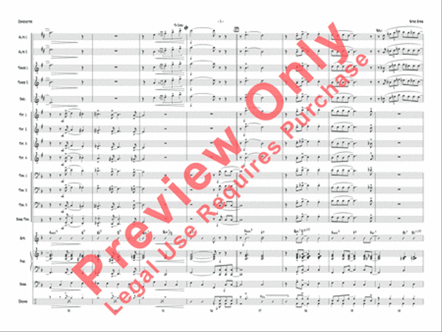 Star Eyes Jazz Ensemble scores gallery preview page 18