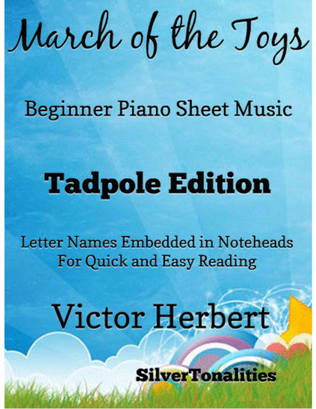 March of the Toys Victor Herbert Beginner Piano Sheet Music 2nd Edition