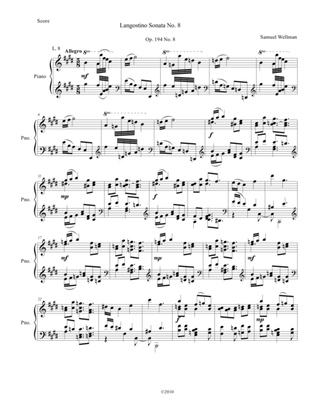 Langostino Sonata No. 8