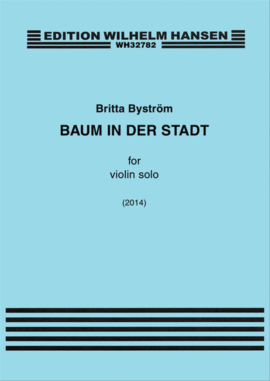 Baum in Der Stadt Violin Solo scores gallery preview page 1