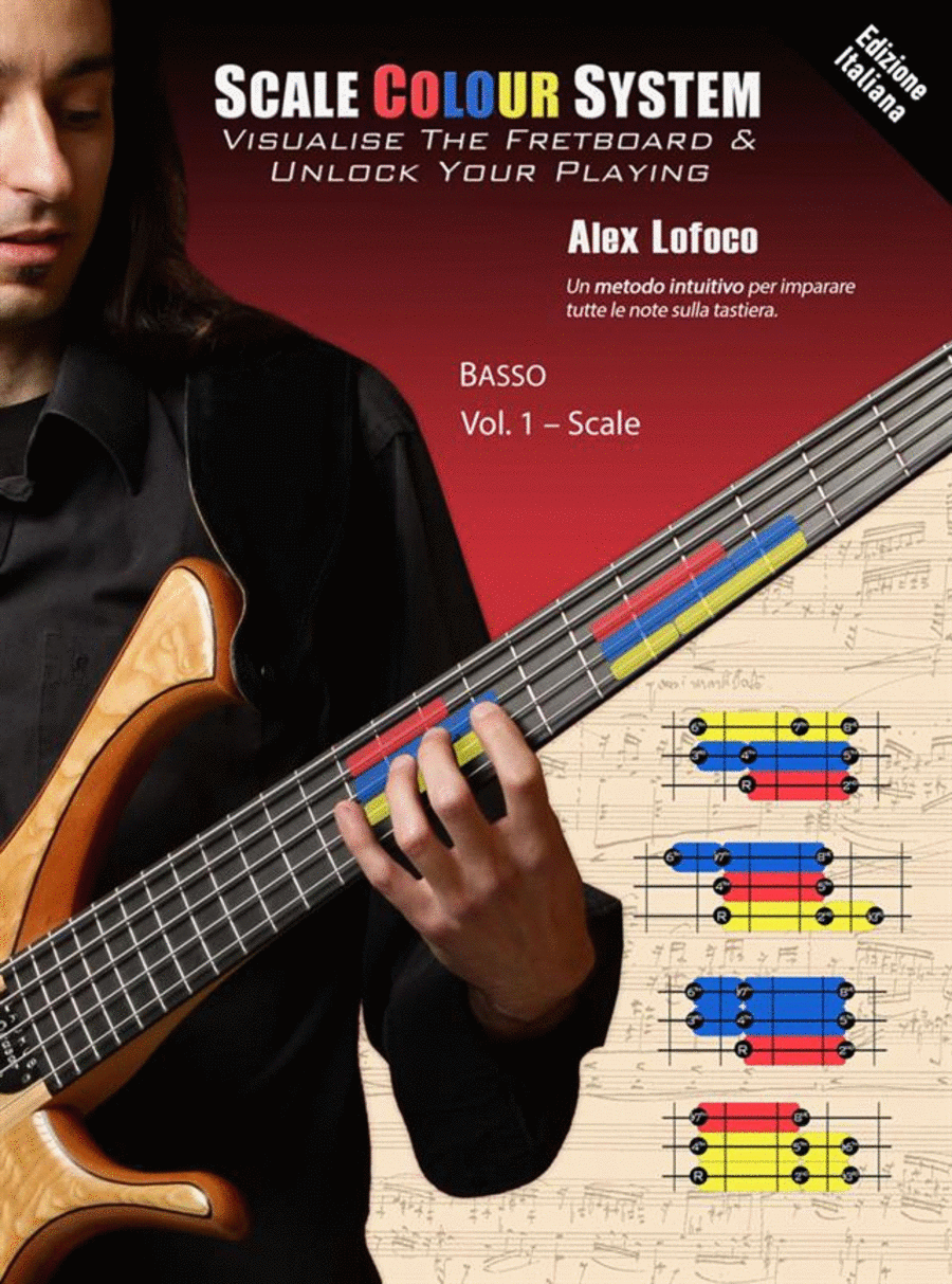 Scale Colour System Basso, Vol.1 Bass Guitar scores gallery preview page 1