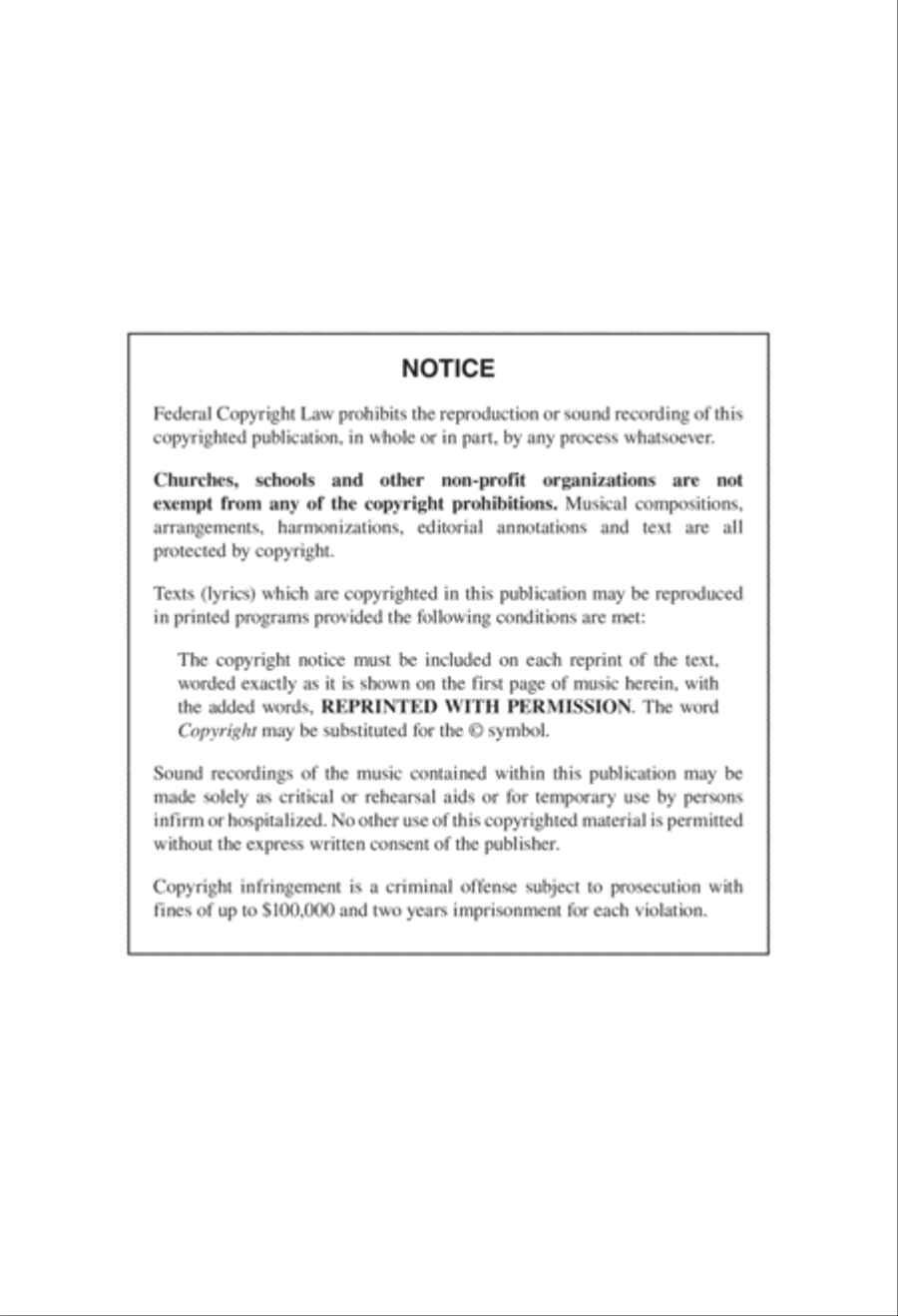 Musical Risotto Musical Risotto 4-Part scores gallery preview page 3