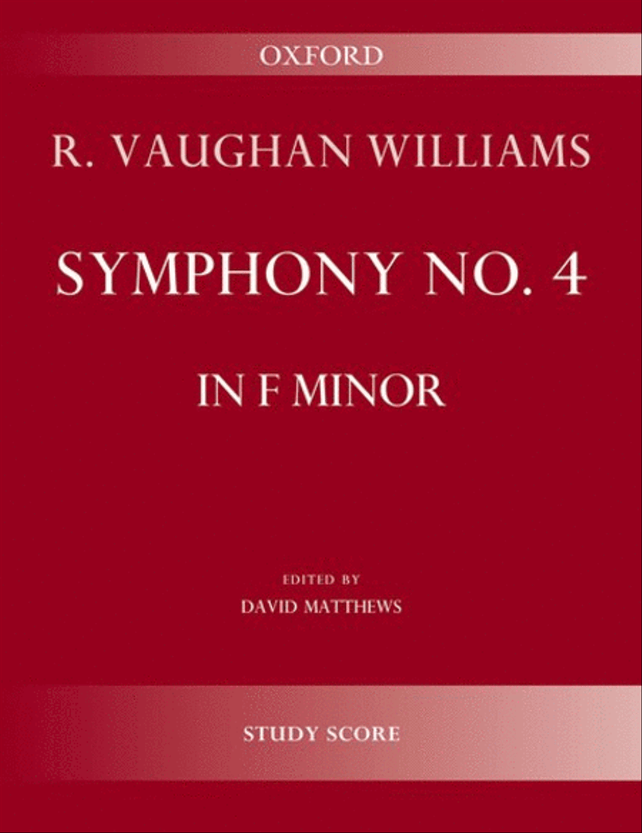 Book cover for Symphony No. 4