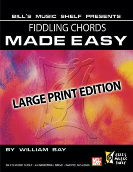 Fiddling Chords Made Easy, Large Print Edition