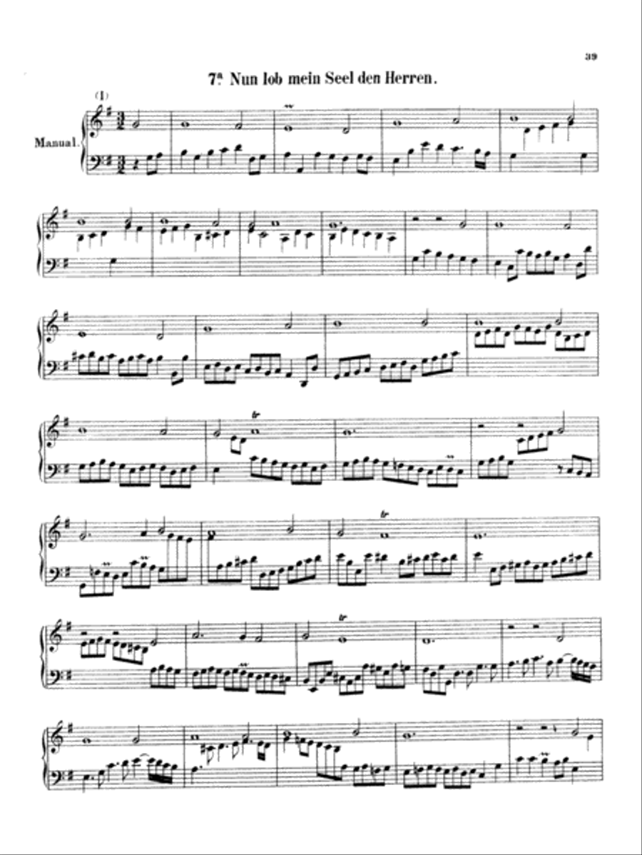 Buxtehude: Organ Works, Volume III Organ scores gallery preview page 1