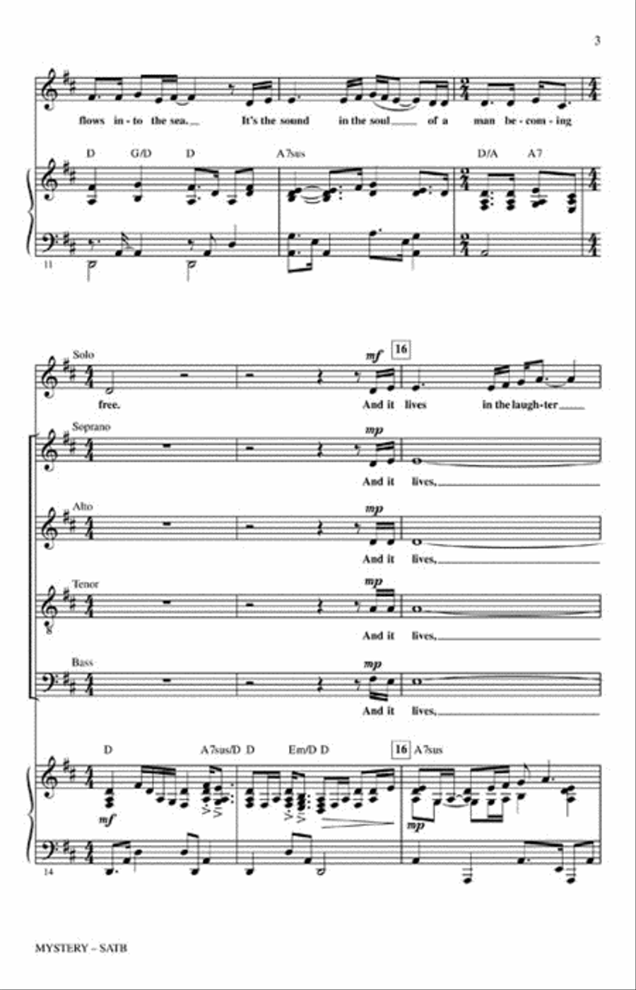 Mystery 4-Part scores gallery preview page 3