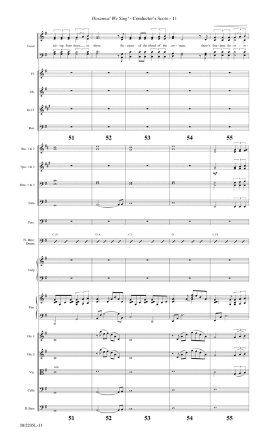 Forsaken Choir scores gallery preview page 13