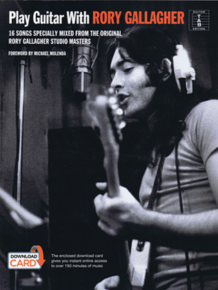 Book cover for Play Guitar with Rory Gallagher