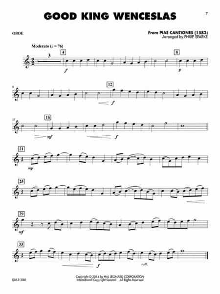 Easy Carols for Oboe, Vol. 1