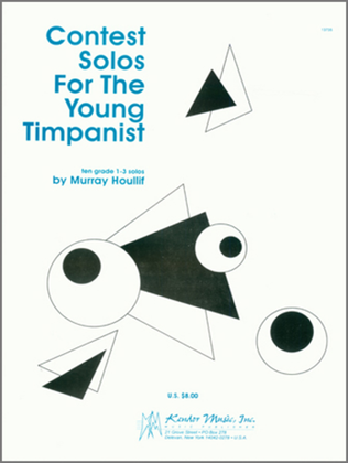Book cover for Contest Solos For The Young Timpanist