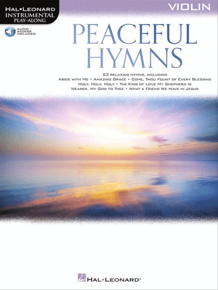Peaceful Hymns for Violin Violin scores gallery preview page 2