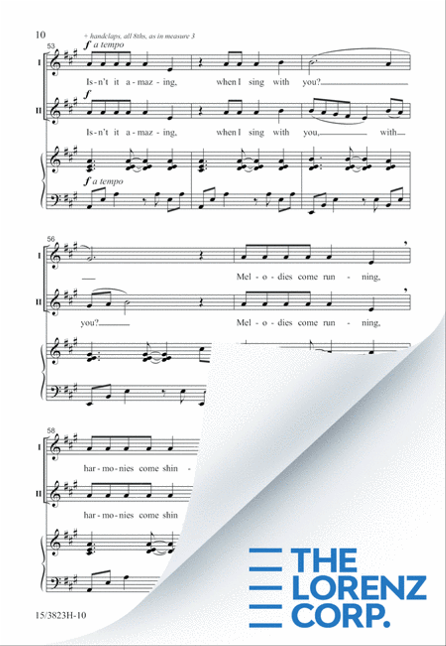 Isn't It Amazing? 2-Part scores gallery preview page 11