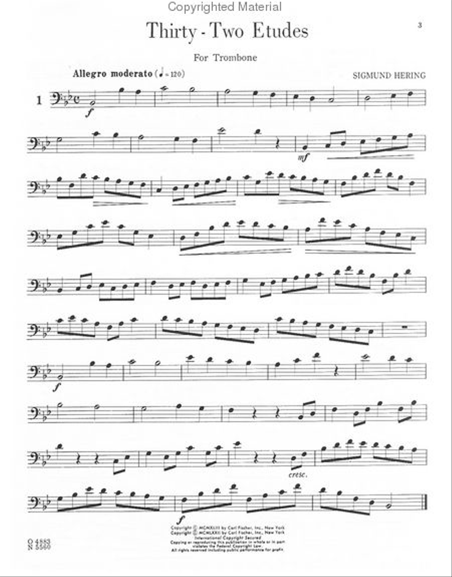 32 Etudes 32 Etudes Trombone scores gallery preview page 2