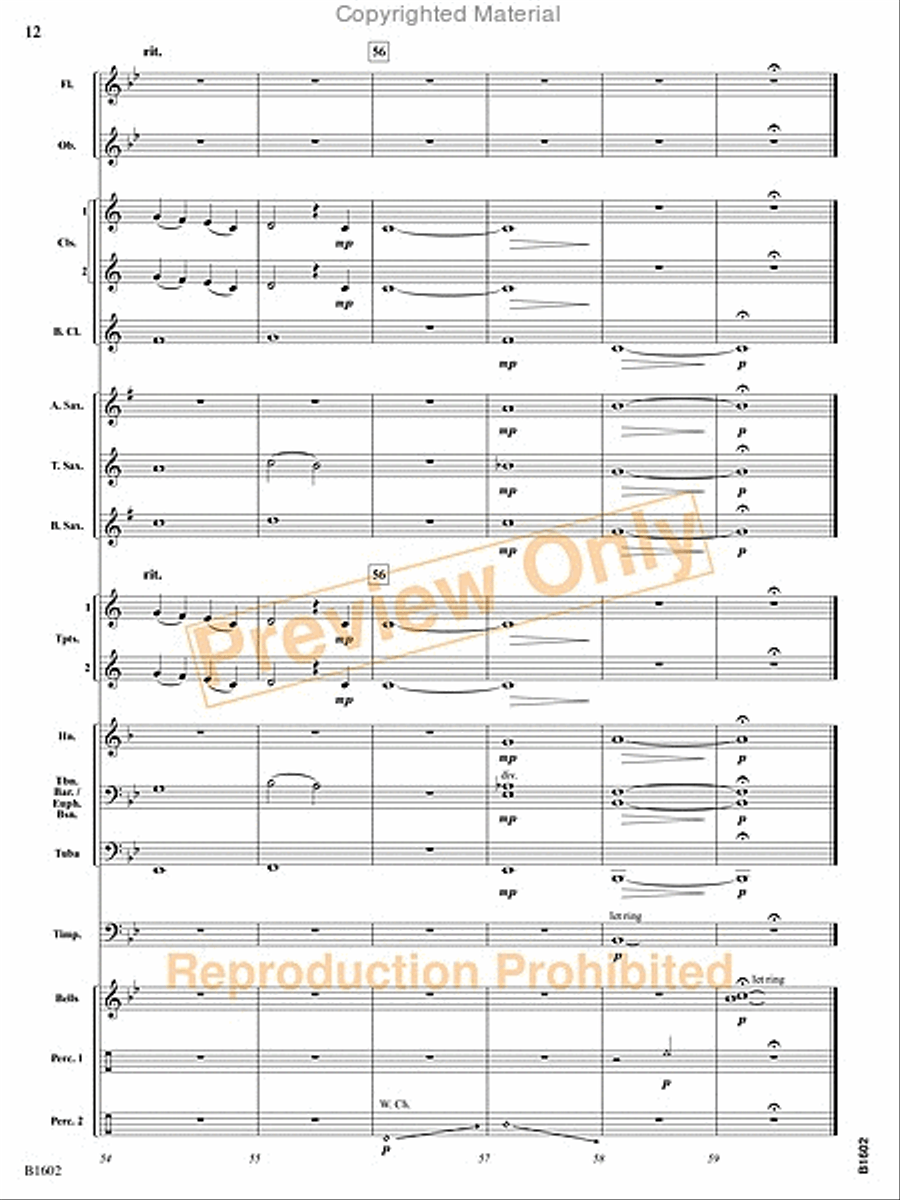 ...At Twilight ...At Twilight Concert Band scores gallery preview page 25