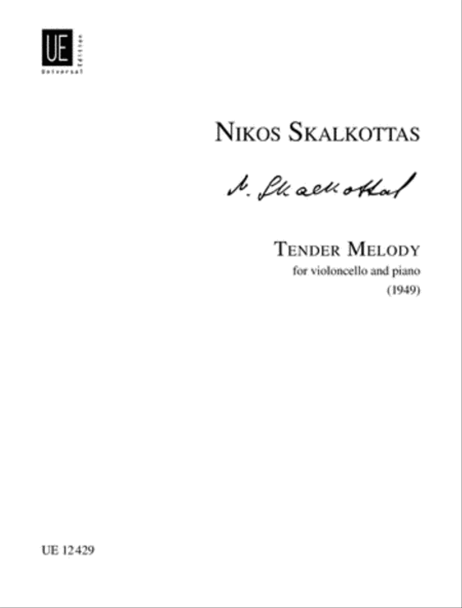 Tender Melody, Vc/Pf School and Community scores gallery preview page 1