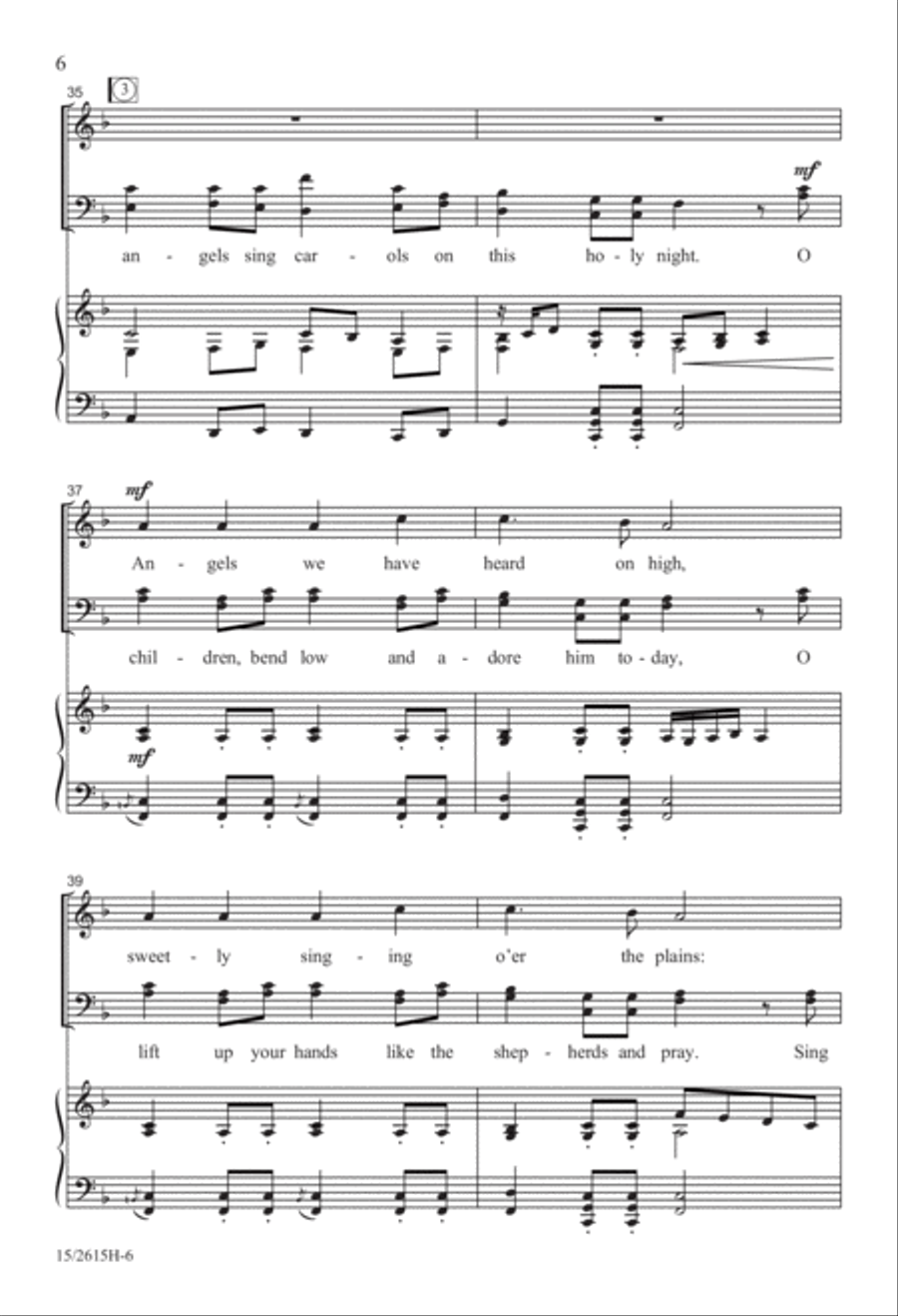 Rejoice! 4-Part scores gallery preview page 6