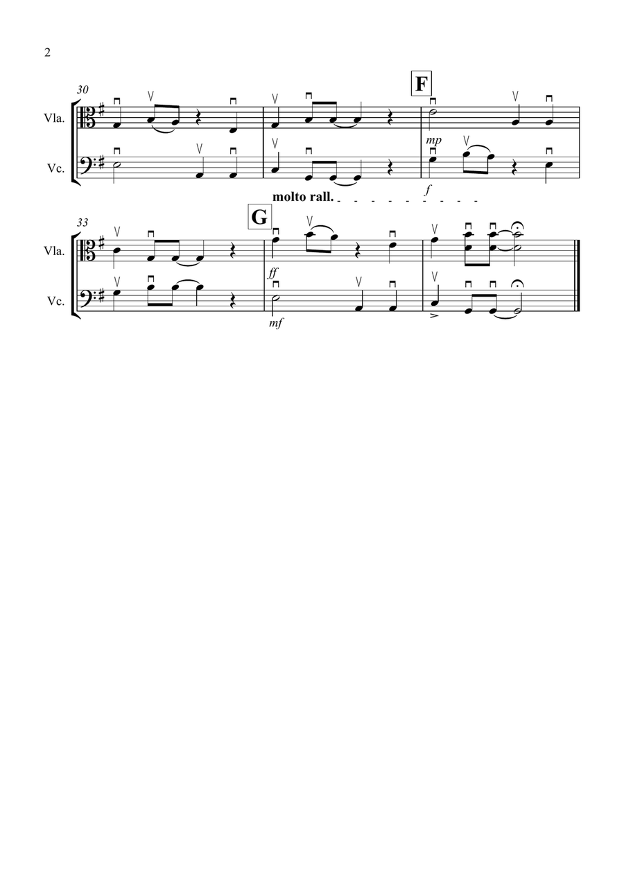 Yesterday String Duet scores gallery preview page 2