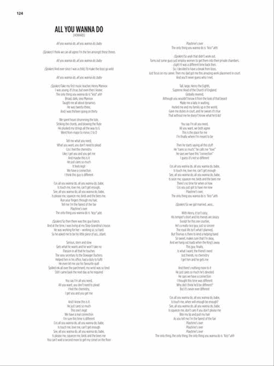 Six: The Musical Voice scores gallery preview page 9