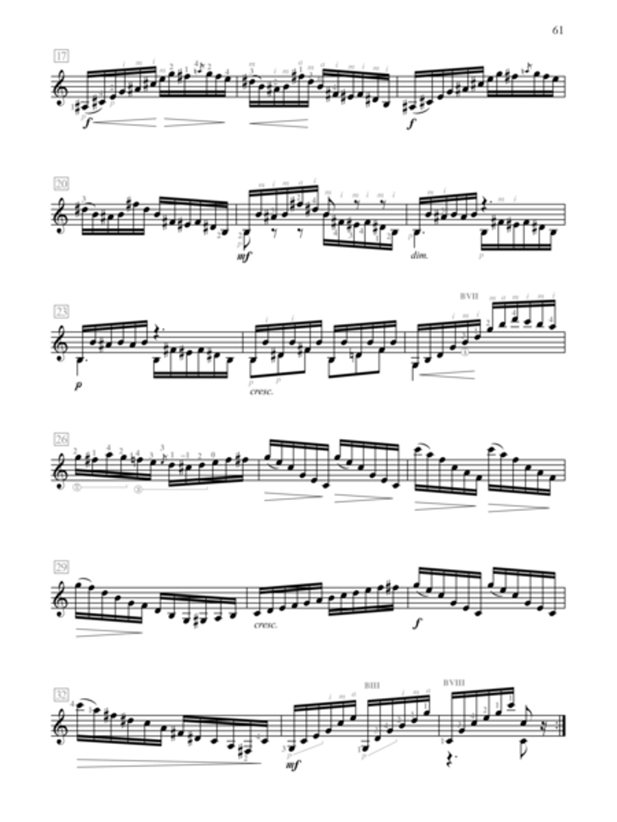 Carcassi -- Melodic and Progressive Etudes, Op. 60 image number null