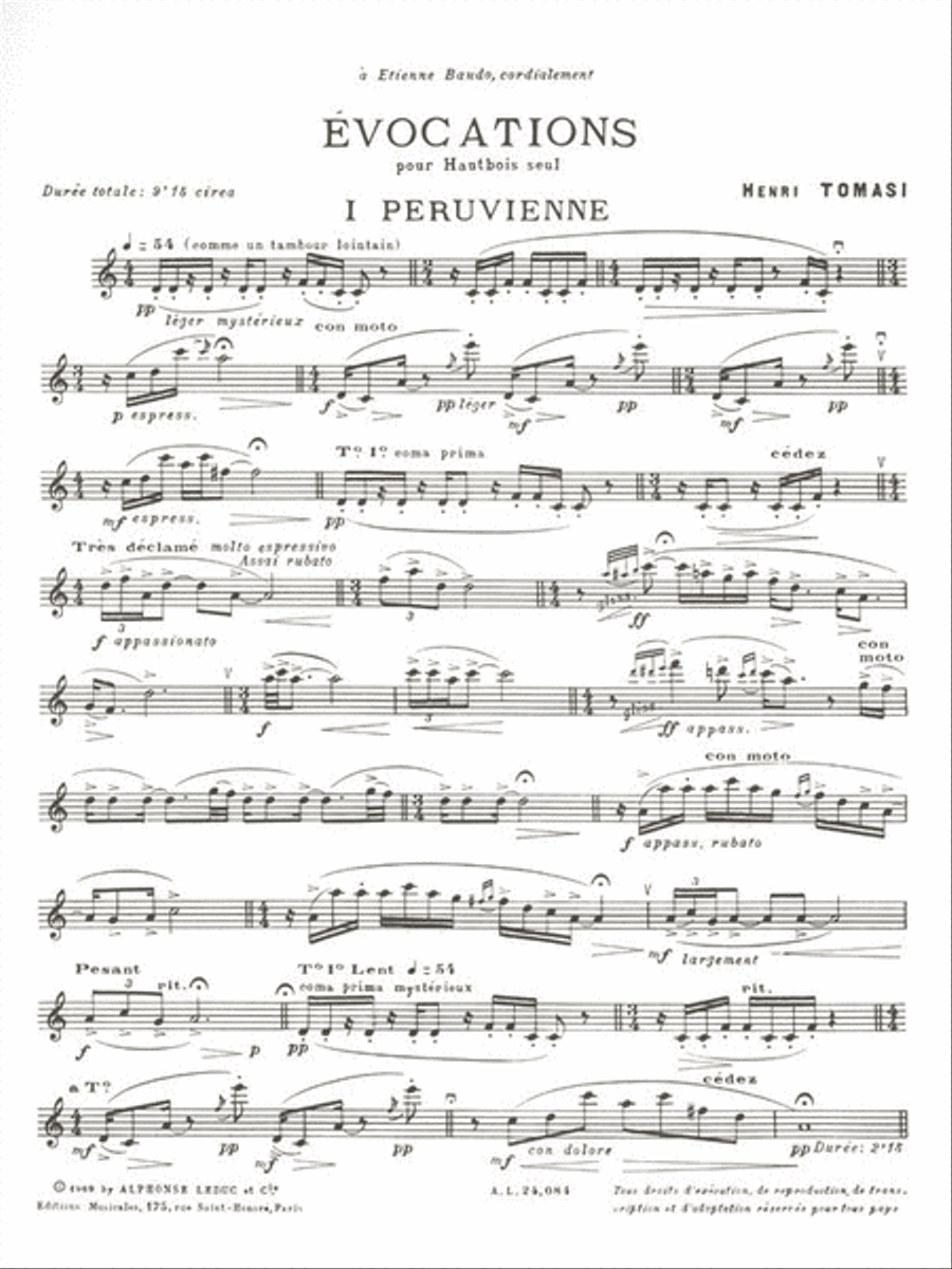 <br>Sheet music extract