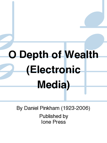 O Depth of Wealth (Electronic Media)