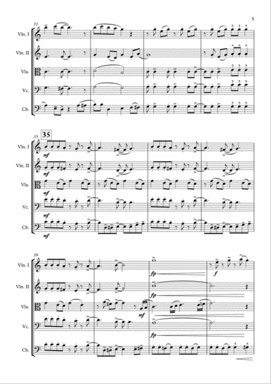 September String Quintet scores gallery preview page 6