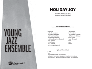 Book cover for Holiday Joy: Score