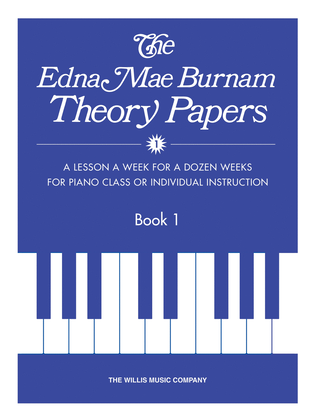 Book cover for Theory Papers Book 1