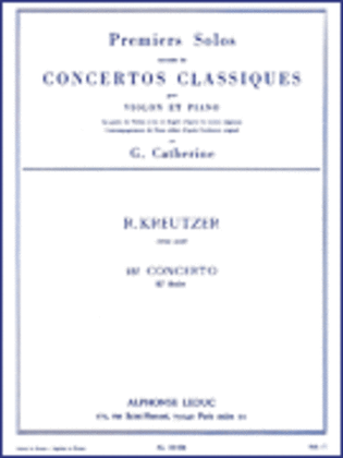 Premier Solos Concertos Classiques - Concerto No. 18, Solo No. 1
