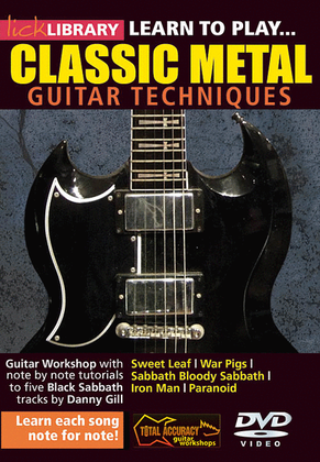 Book cover for Learn to Play Classic Metal