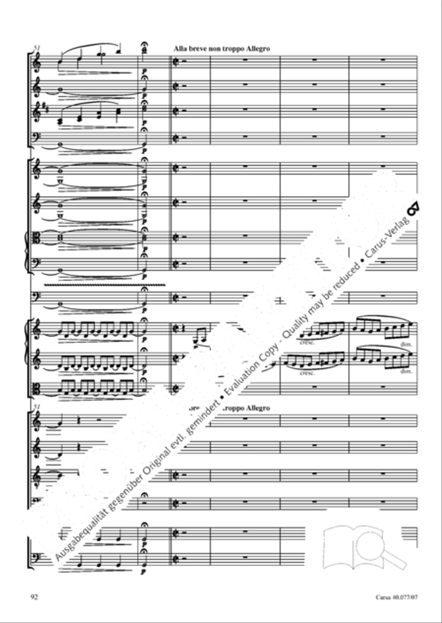 Lauda Sion 4-Part scores gallery preview page 105