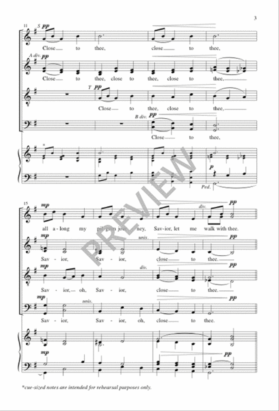 Close to Thee Divisi scores gallery preview page 4
