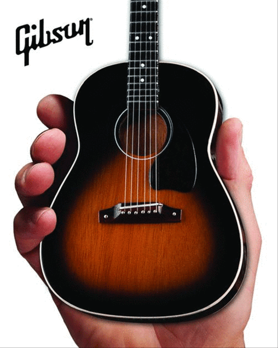 Gibson J-45 Vintage Sunburst Mini Guitar Replica School and Community scores gallery preview page 6