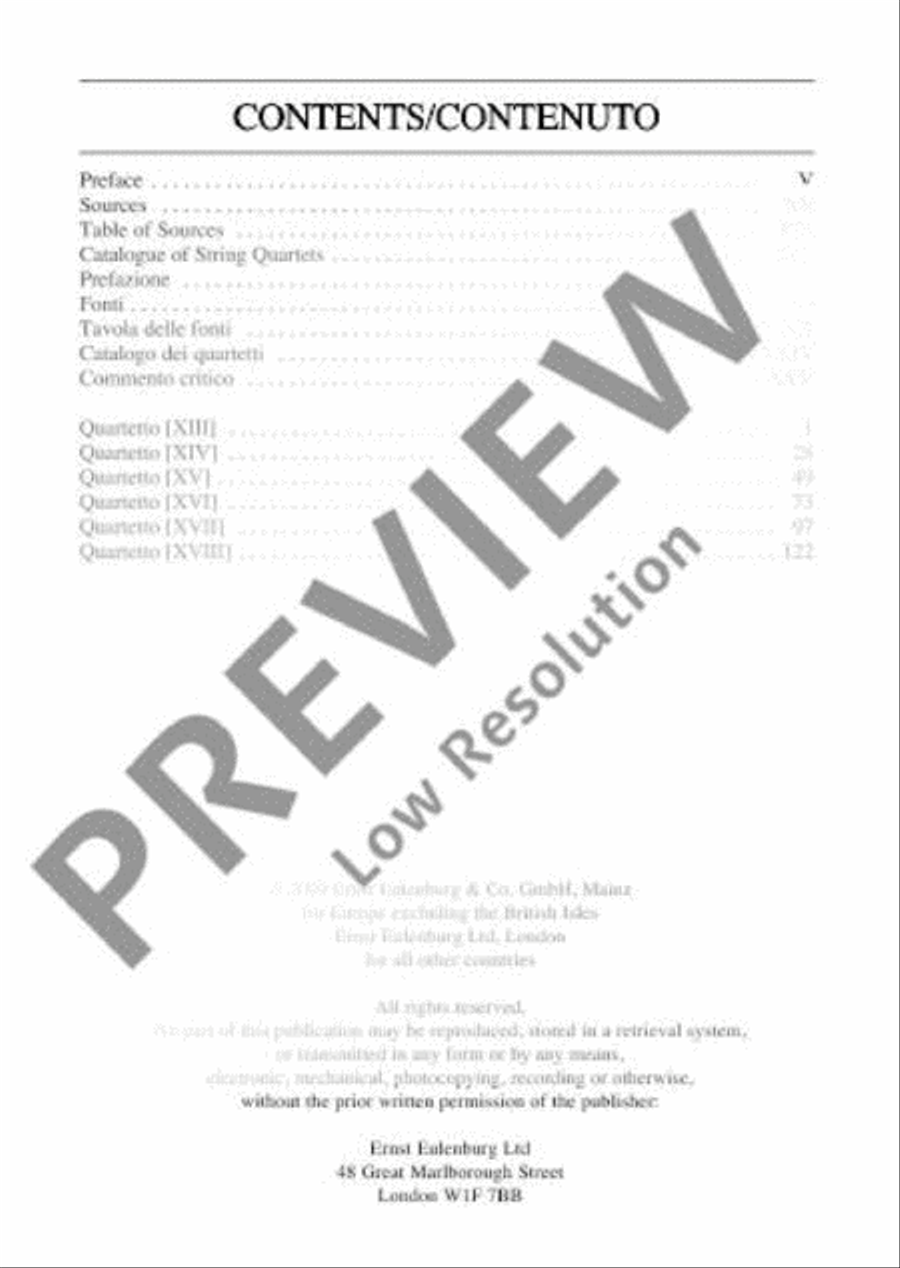 String Quartets String Quartet scores gallery preview page 4