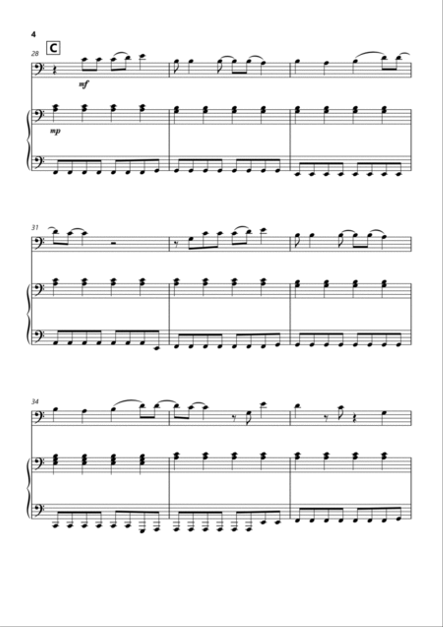 Fortnight Piano scores gallery preview page 4
