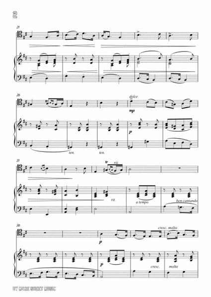 Lotti-Pur dicesti,o bocca bella, for Cello and Piano image number null