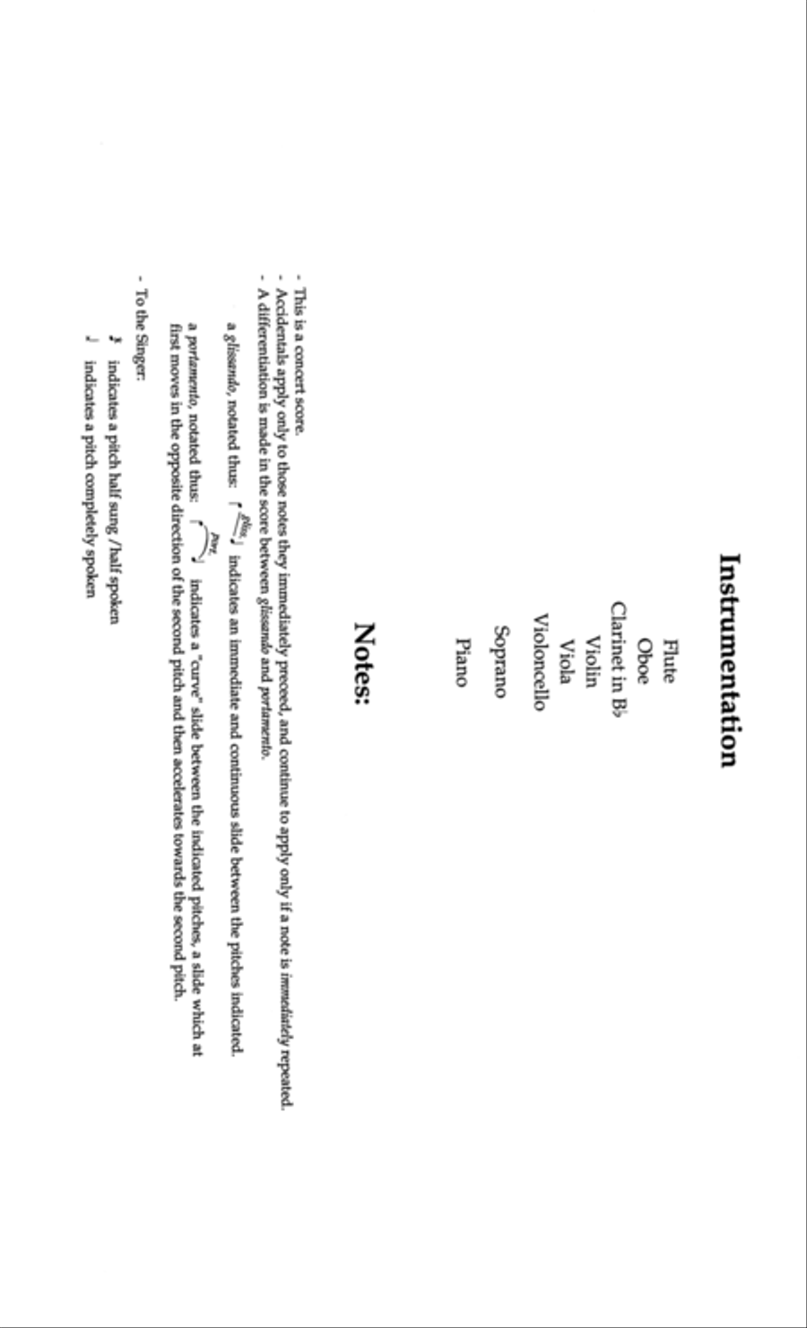 Iron Balconies and Lilies for soprano, piano and chamber ensemble Large Ensemble scores gallery preview page 2