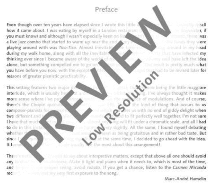 Tico-Tico no Fubá Piano Solo scores gallery preview page 7