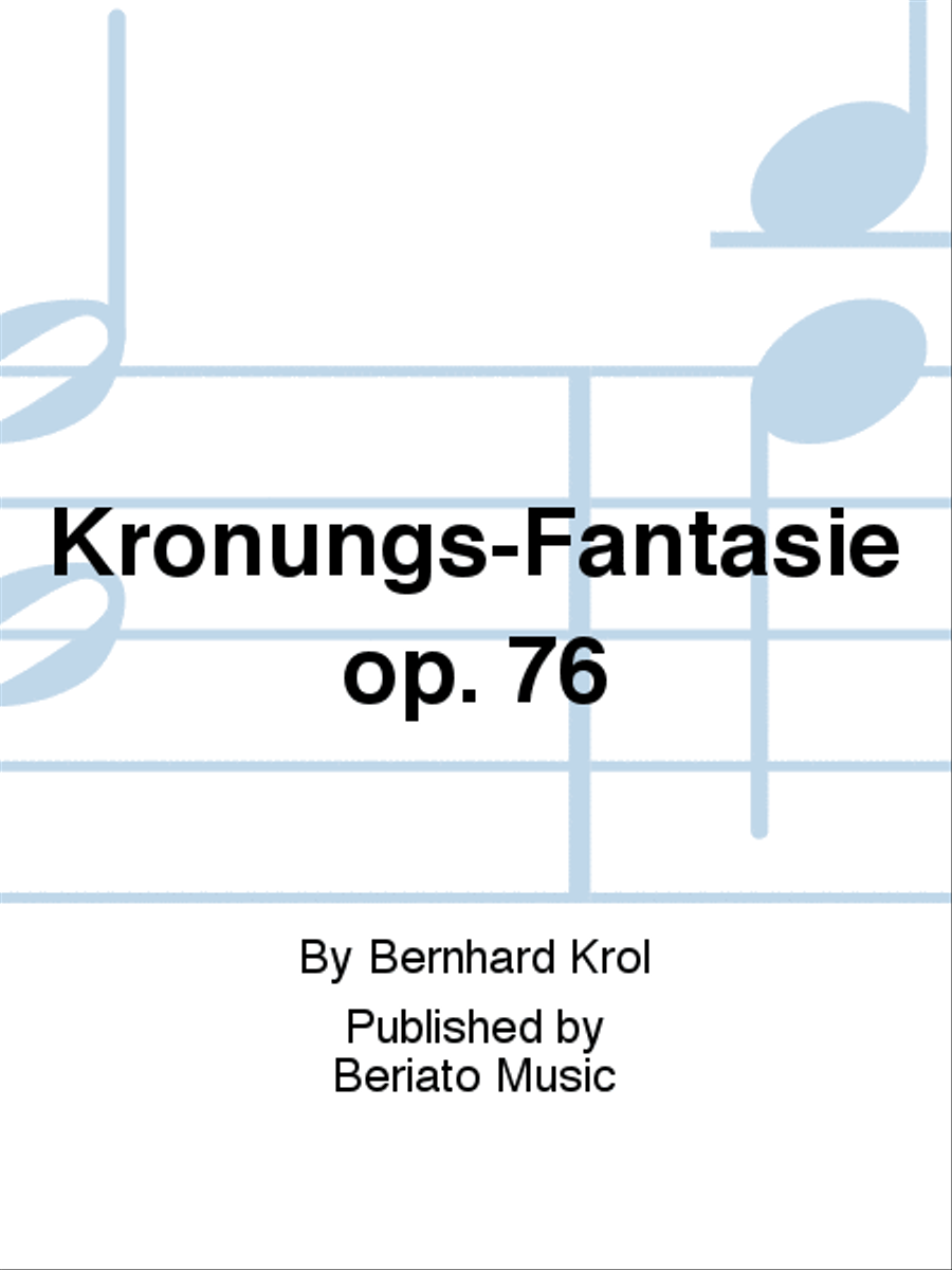 Kronungs-Fantasie op. 76 Kronungs-Fantasie op. 76 Trombone scores gallery preview page 1