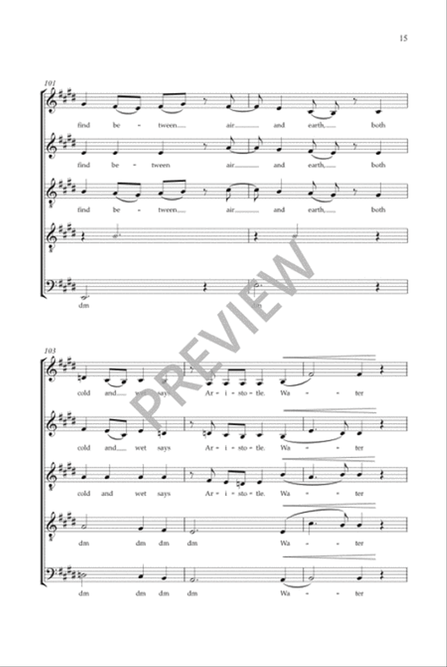 Water Choir scores gallery preview page 16