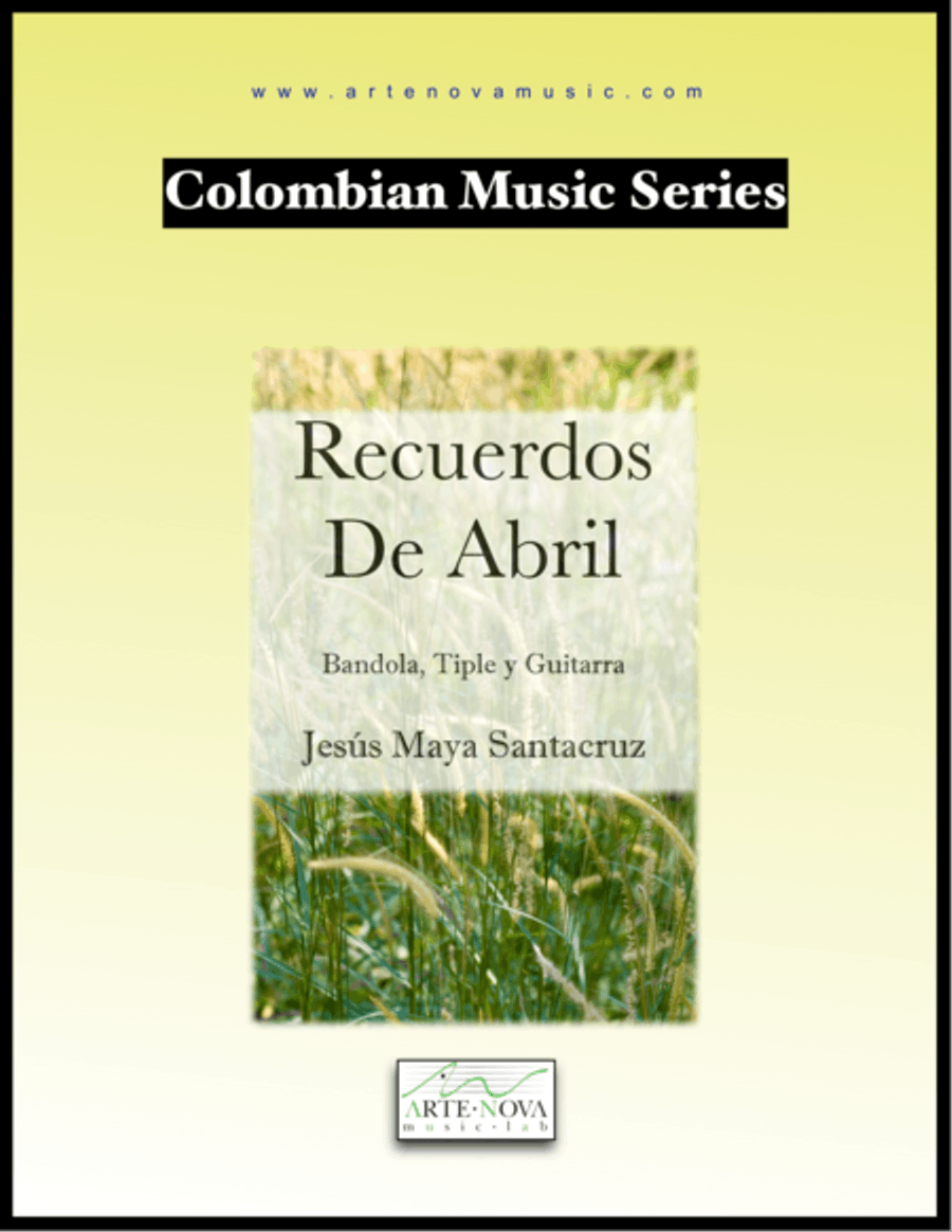 Recuerdos de Abril Small Ensemble scores gallery preview page 1