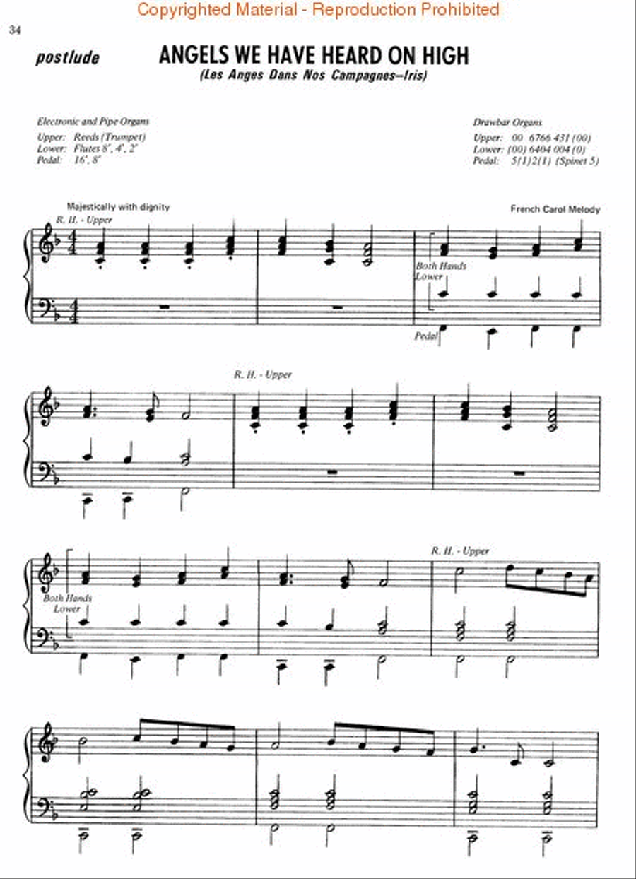 20 Services for the Church Organist Organ scores gallery preview page 2