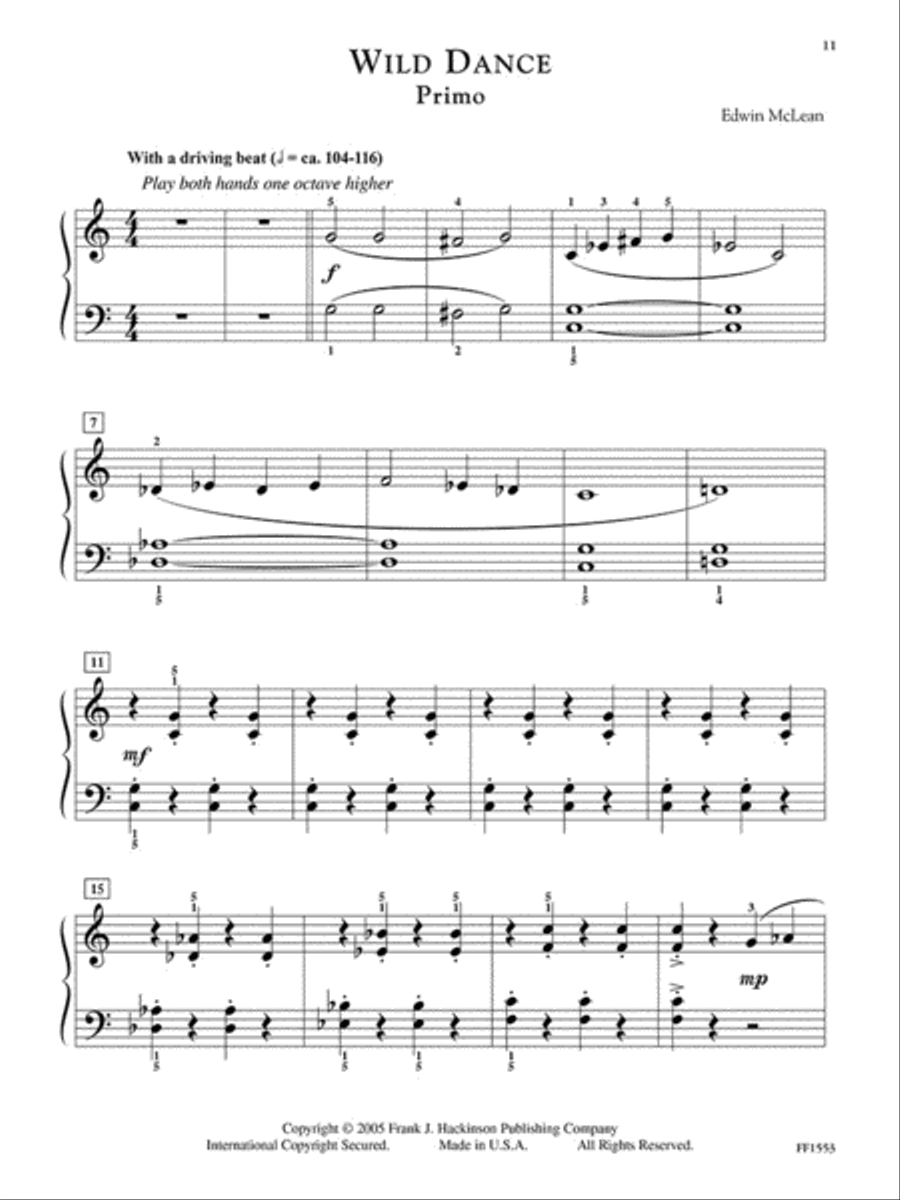 In Recital! Throughout the Year (with Performance Strategies) Volume Two, Book 2 (NFMC) Piano Method scores gallery preview page 4