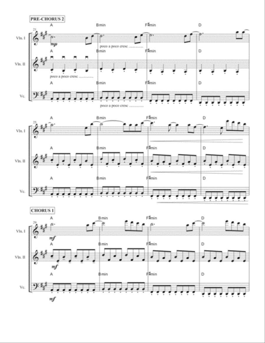 Firework Firework String Trio scores gallery preview page 3