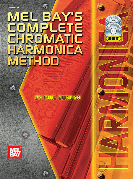 Complete Chromatic Harmonica Method (Book CD DVD)